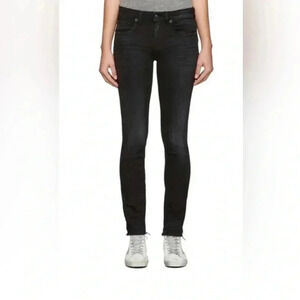 R13 black luxury jeans size 26